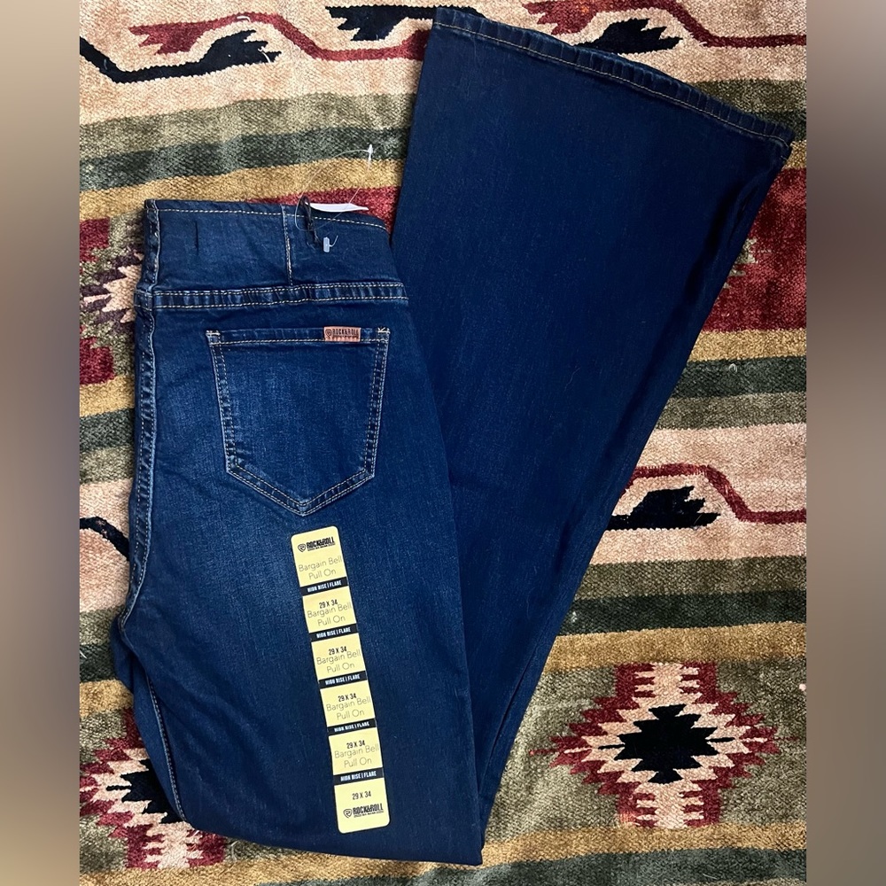Rock and Roll Denim dark wash EXTRA STRETCH